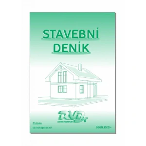 Stavební deník NCR číslovaný